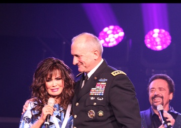 Marie Osmond receives Secretary of Defense Medal for Outstanding Public Service