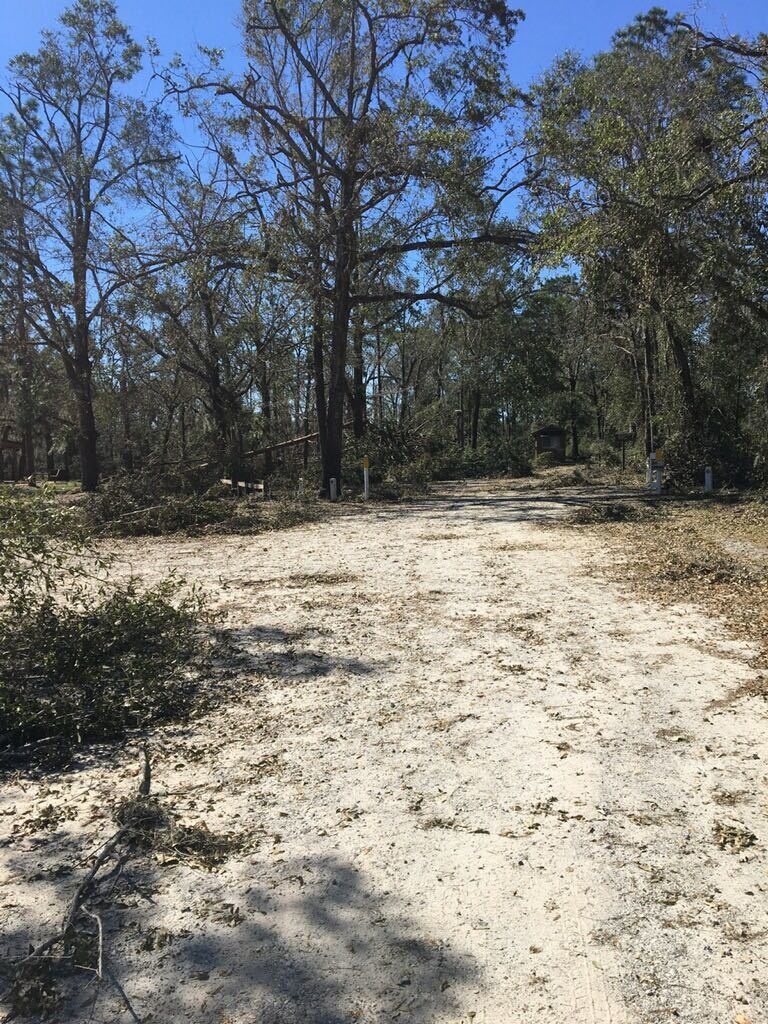 Conditions at Jim Woodruff Lock and Dam following Hurricane Michael