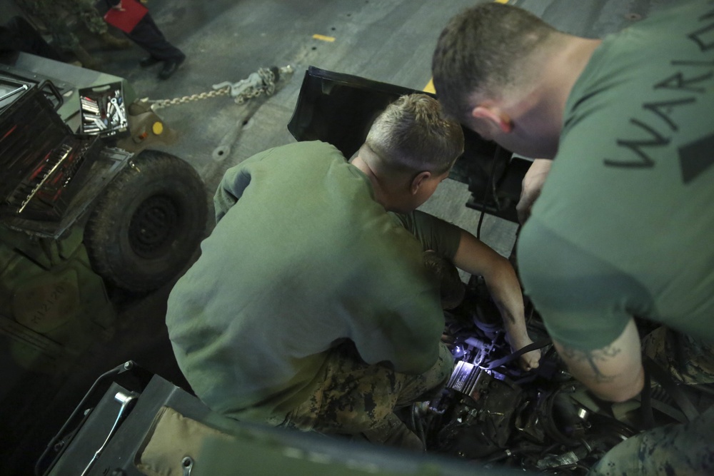 HMMWV maintenance