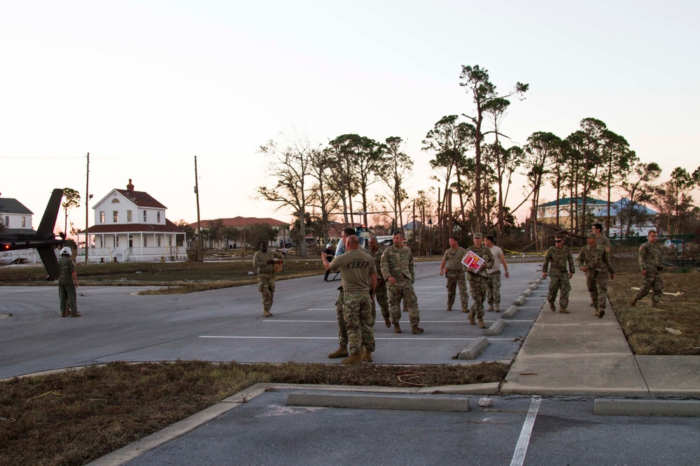 CERF-P receives supplies