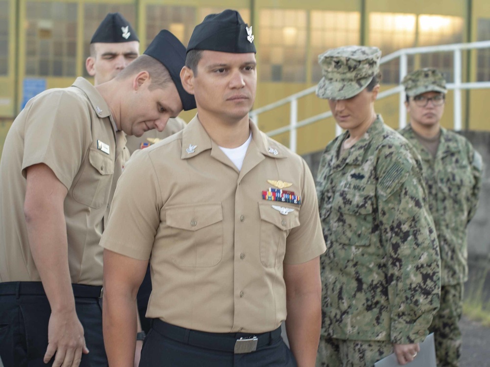 NOSC Pensacola Conducts Uniform Inspection