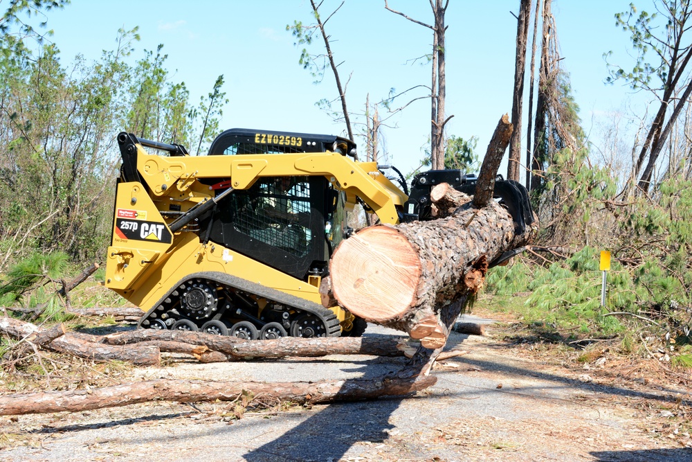202nd REDHORSE clears debris after Hurricane Michael