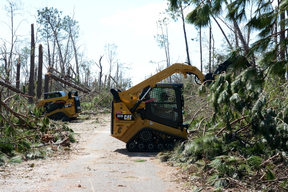 202nd REDHORSE clears debris after Hurricane Michael