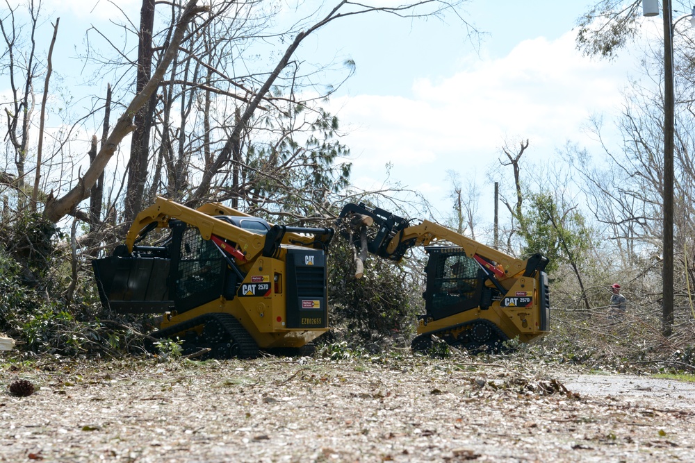 202nd REDHORSE clears debris after Hurricane Michael