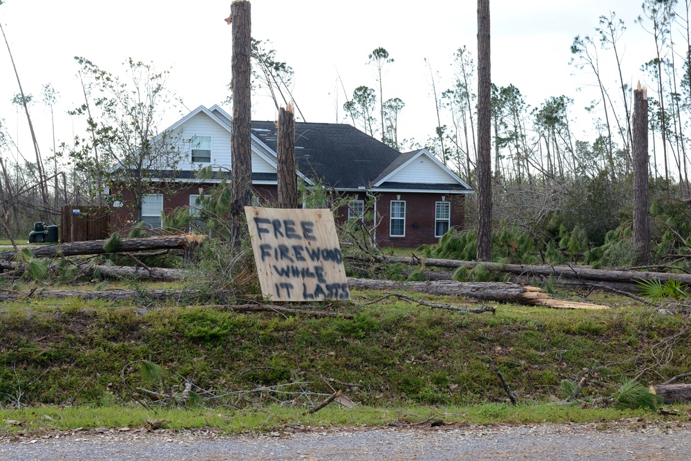 202nd REDHORSE clears debris after Hurricane Michael