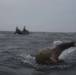 The 31st MEU’s Amphibious Reconnaissance Platoon practice Helocast aboard the Wasp