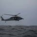 The 31st MEU’s Amphibious Reconnaissance Platoon practice Helocast aboard the Wasp