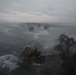 The 31st MEU’s Amphibious Reconnaissance Platoon practice Helocast aboard the Wasp