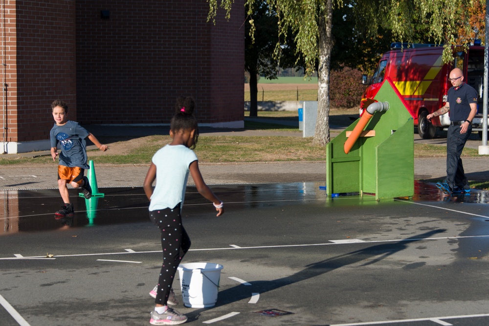 Fire Department visits Ansbach Elementary School
