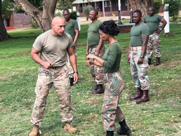 New York National Guard conducts military police exchange with South African MPs