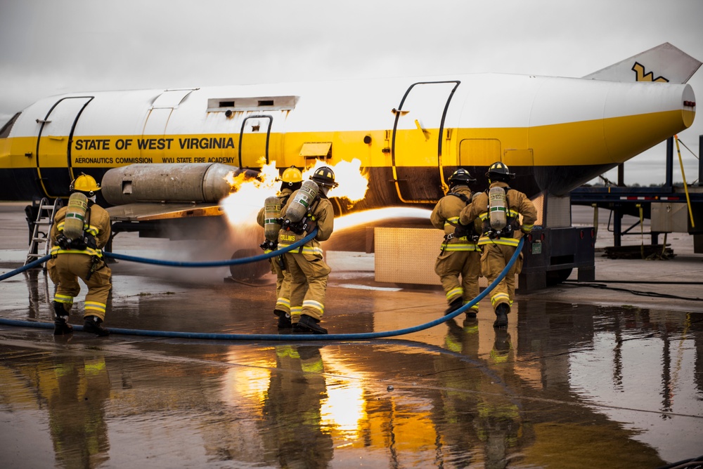 167th firefighters complete annual burn training