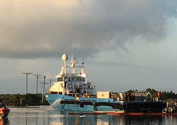 Coast Guard assists vessel taking on water near Cameron, Louisiana 