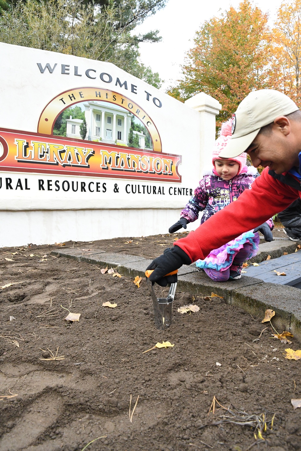 Community members contribute to beautification project at Fort Drum’s LeRay Historic District