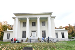 Community members contribute to beautification project at Fort Drum’s LeRay Historic District