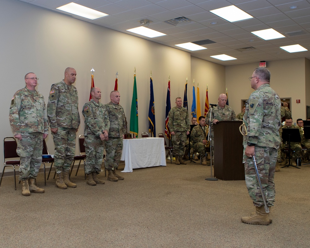 Oklahoma National Guard Change of Responsibility Ceremony.