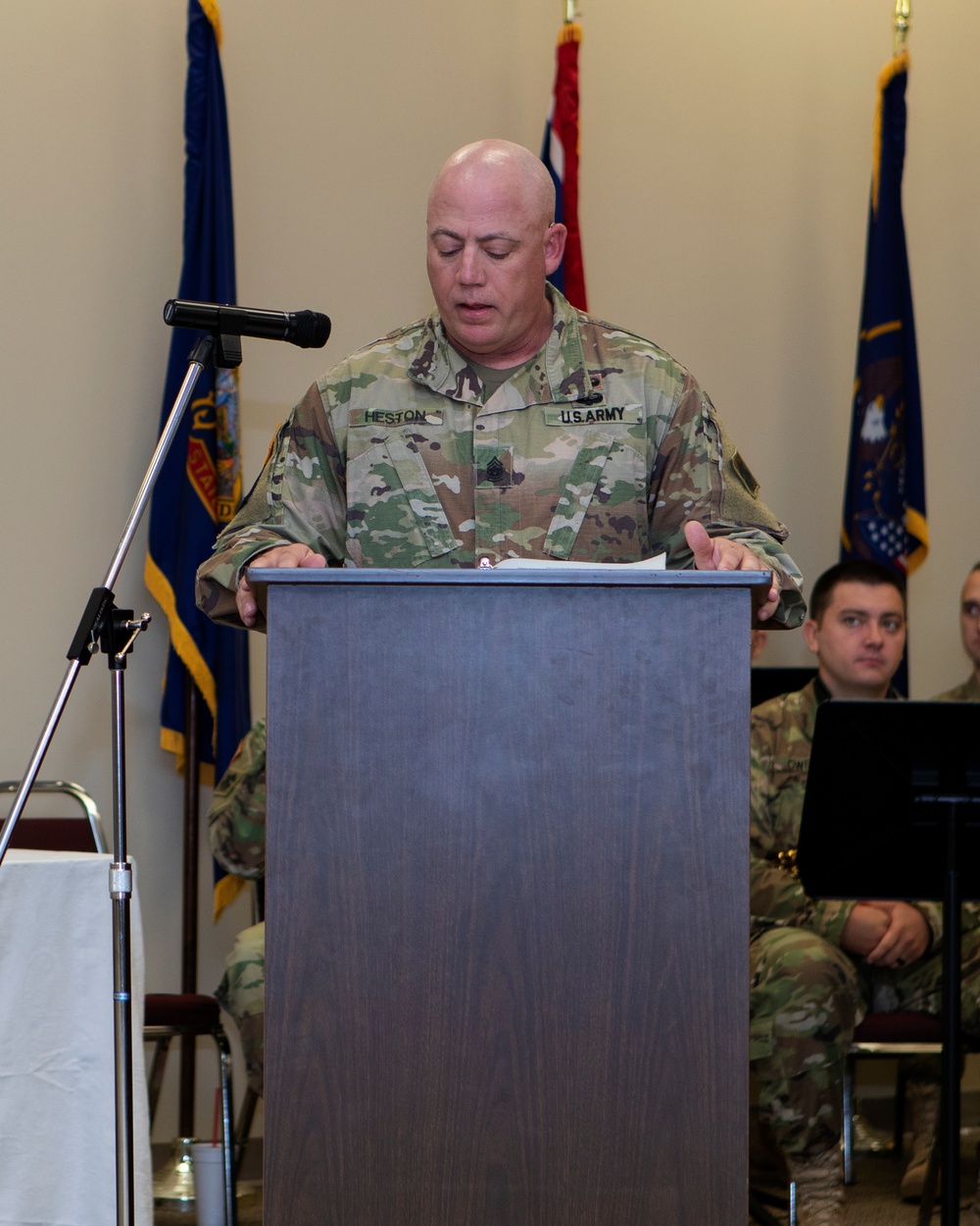 Oklahoma National Guard Change of Responsibility Ceremony.