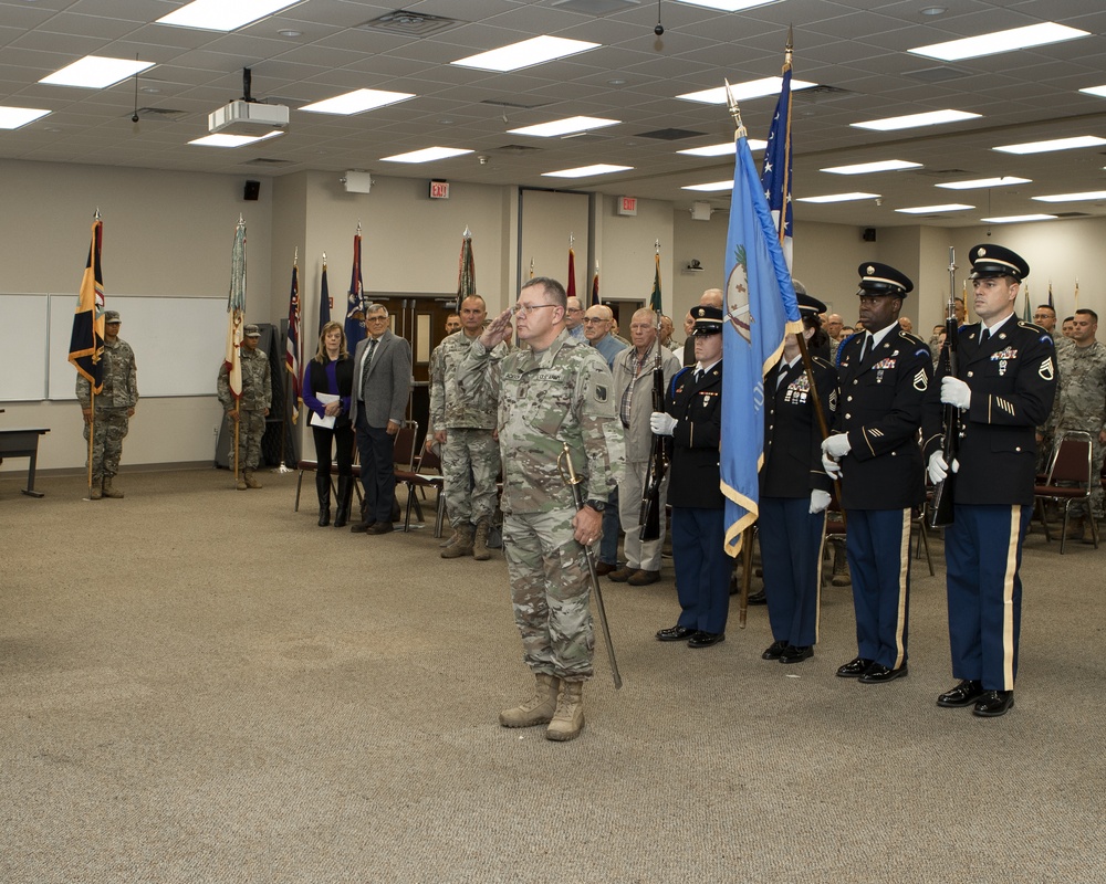 Oklahoma National Guard Change of Responsibility Ceremony.