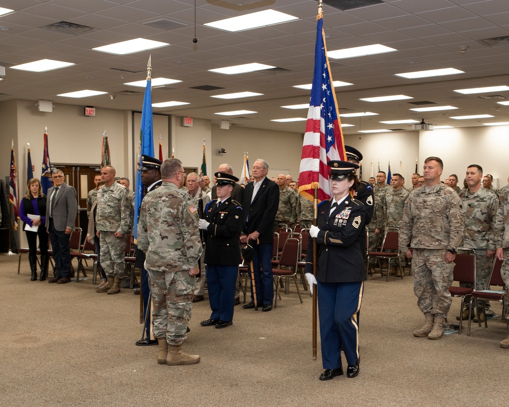 Oklahoma National Guard Change of Responsibility Ceremony.