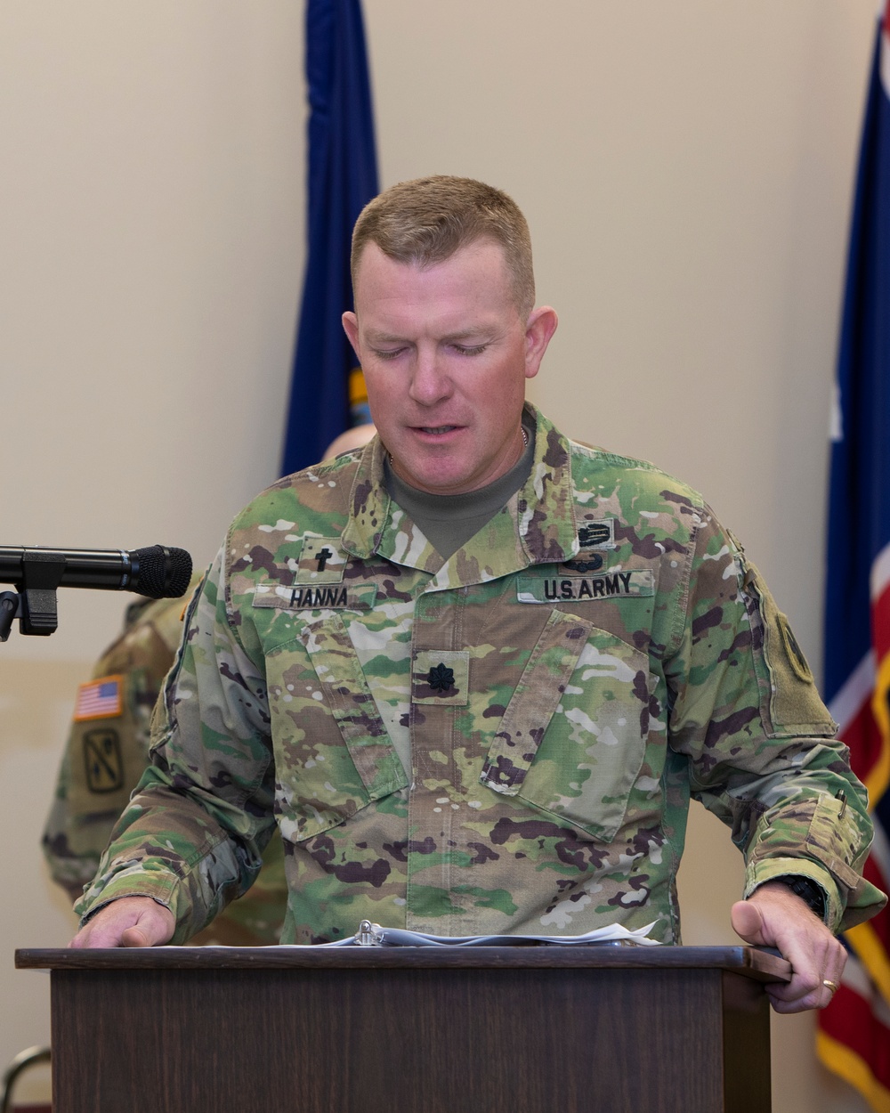 Oklahoma National Guard Change of Responsibility Ceremony.