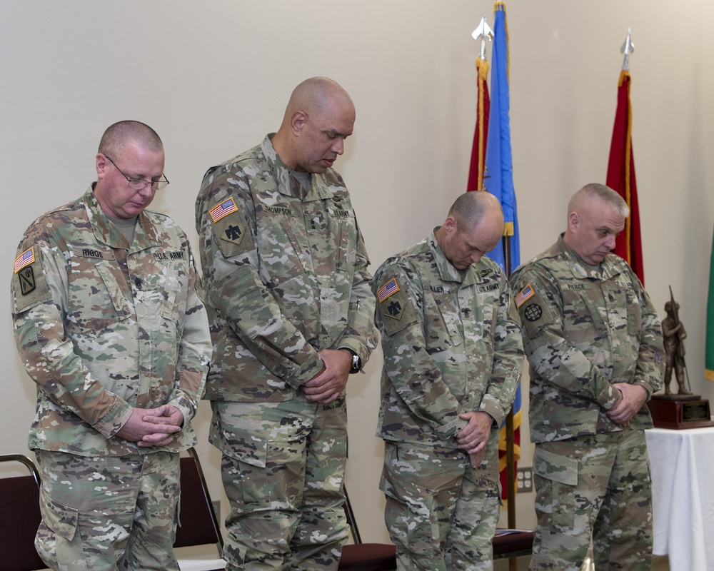 Oklahoma National Guard Change of Responsibility Ceremony.