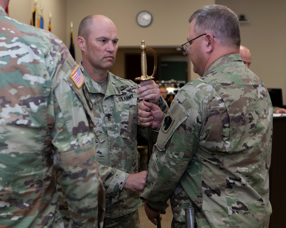 Oklahoma National Guard Change of Responsibility Ceremony.