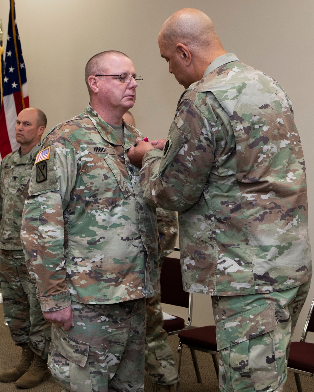 Oklahoma National Guard Change of Responsibility Ceremony.