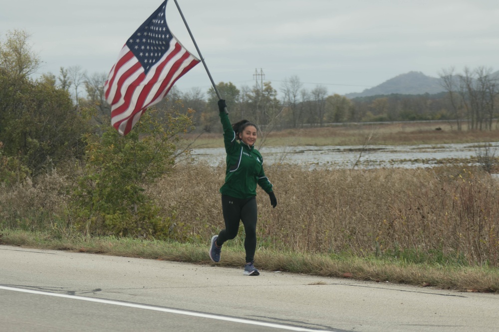 Fort McCoy community supports Old Glory Relay
