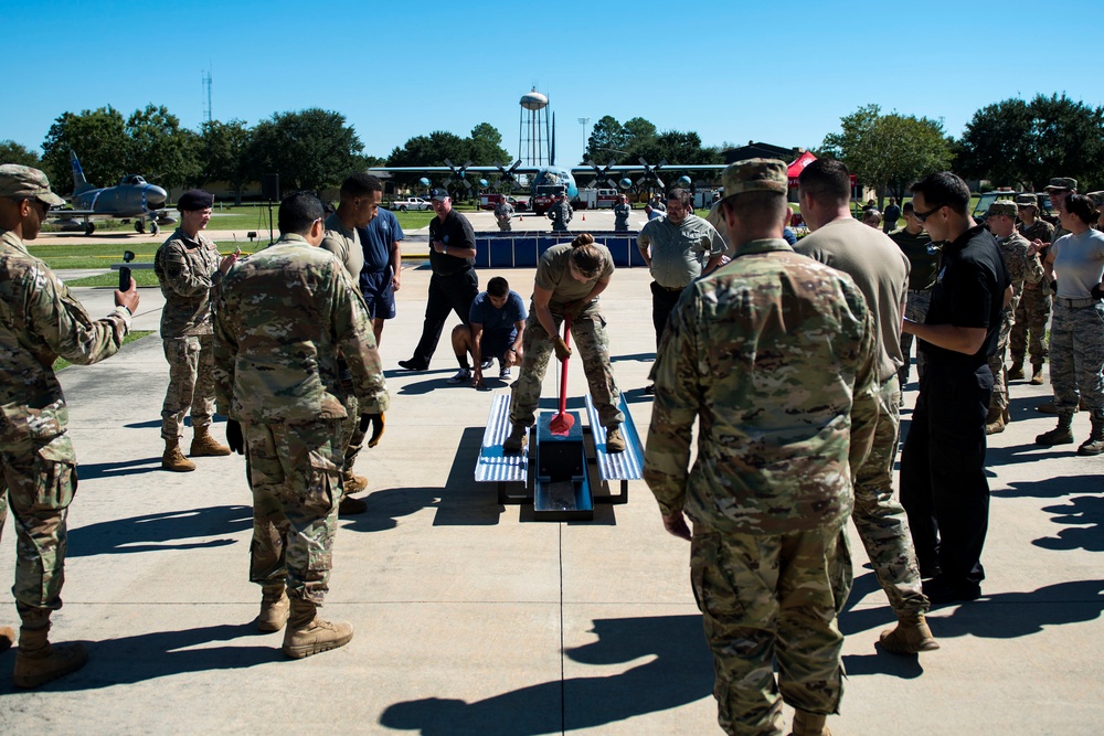 Airmen ‘bring the heat’ during annual fire muster