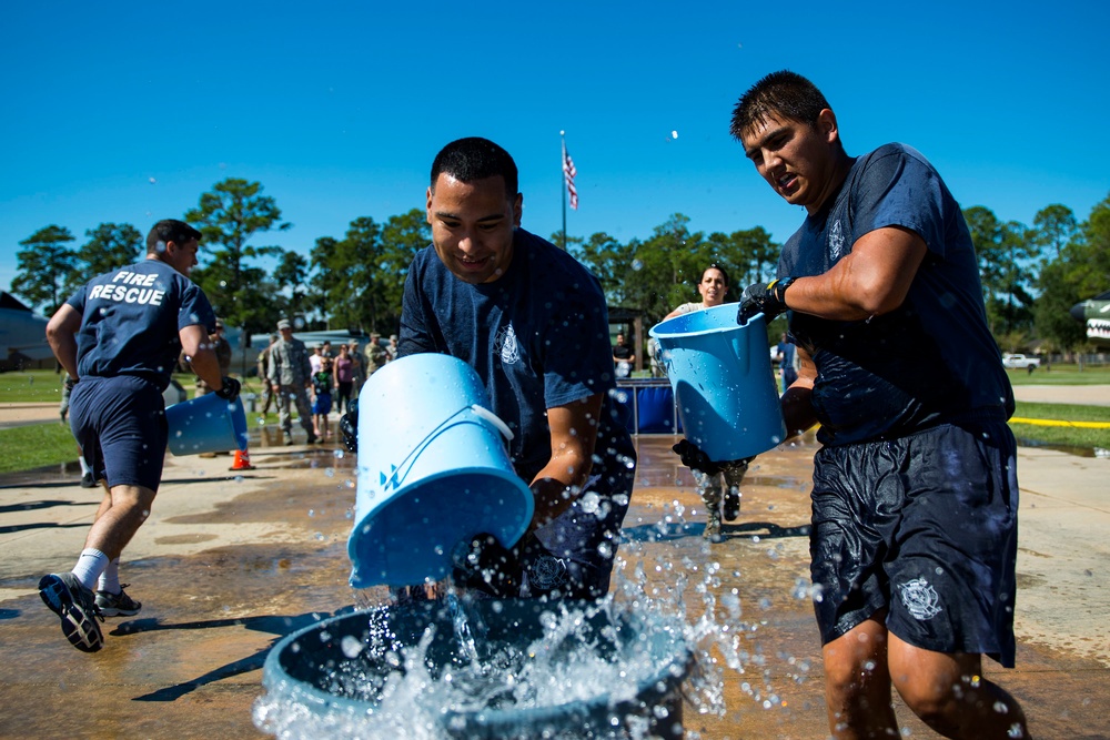 Airmen ‘bring the heat’ during annual fire muster