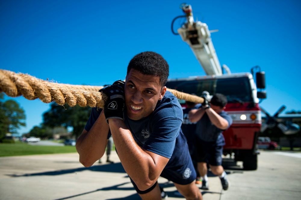 Airmen ‘bring the heat’ during annual fire muster