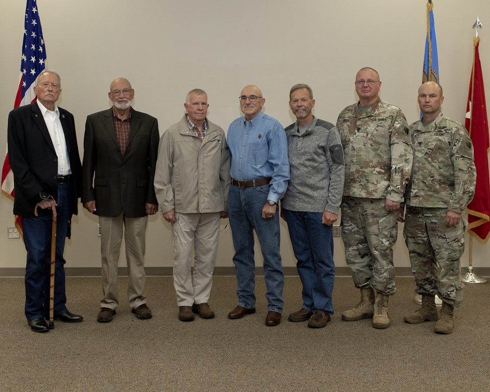 Oklahoma National Guard Change of Responsibility Ceremony.