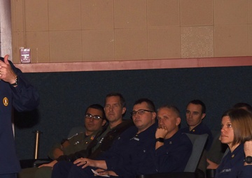 Master Chief Petty Officer of the Coast Guard Vanderhaden visits Base Kodiak