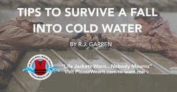 Tips to Survive a Fall Into Cold Water