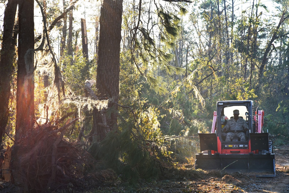 165th Airlift Wing conducts Hurricane Michael relief