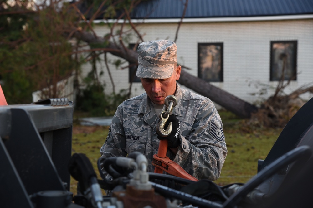 165th Airlift Wing conducts Hurricane Michael relief