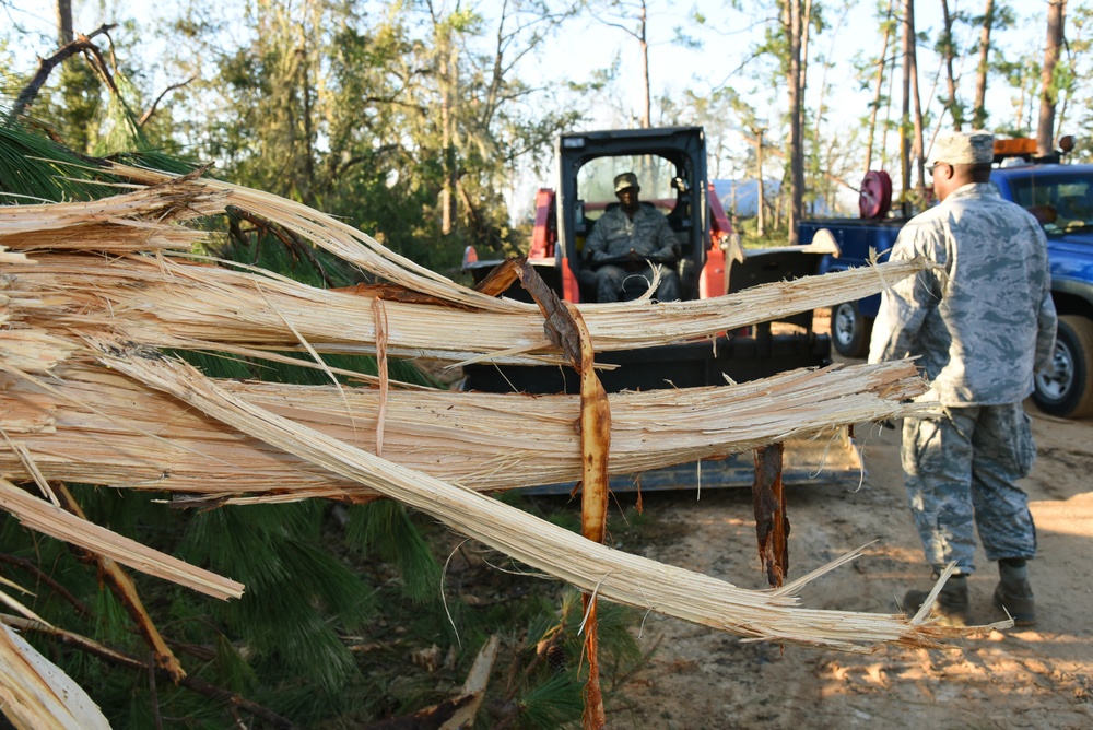 165th Airlift Wing conducts Hurricane Michael relief