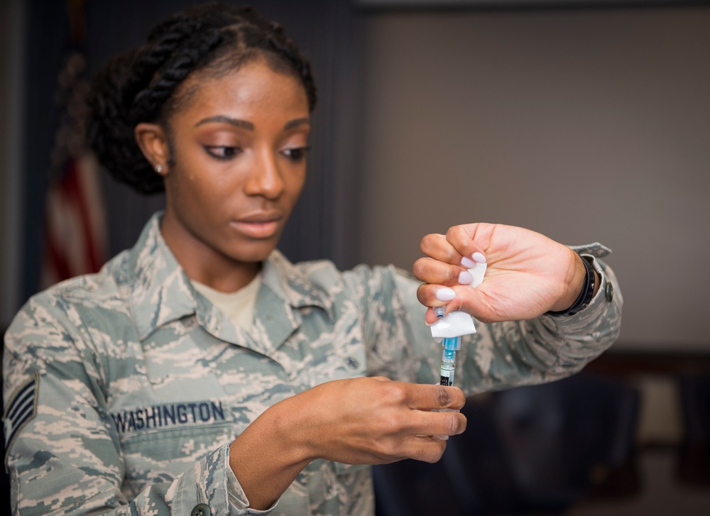 99 MDG protects Nellis against influenza