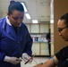 USNS Comfort Laboratory Corpsman Conducts Training