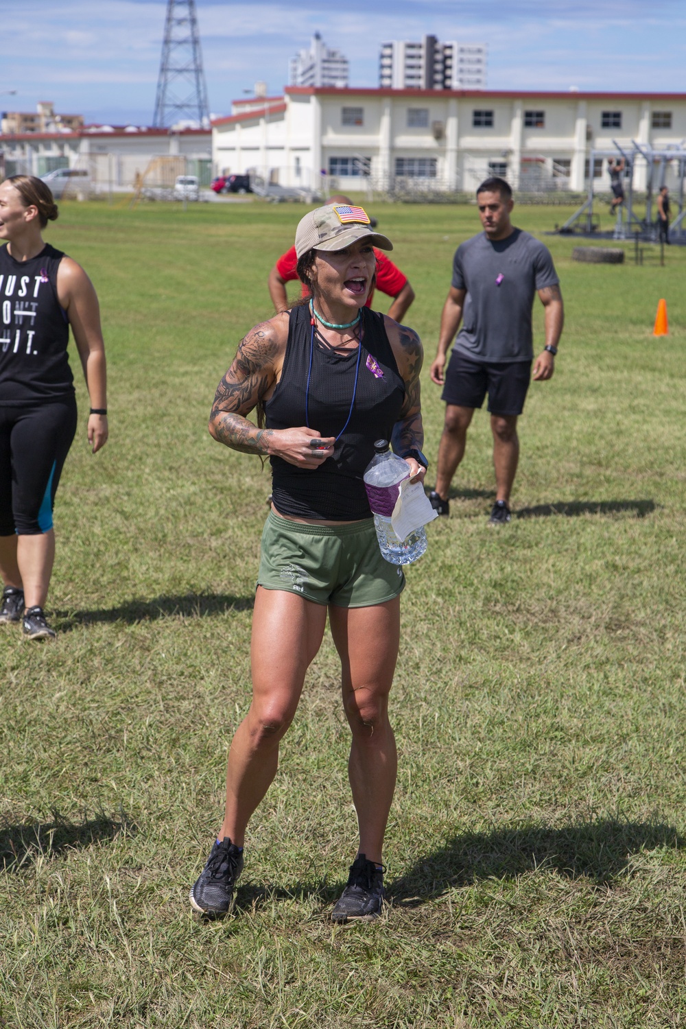 Ashley Horner comes to Okinawa for Camp Valor HIIT Workout