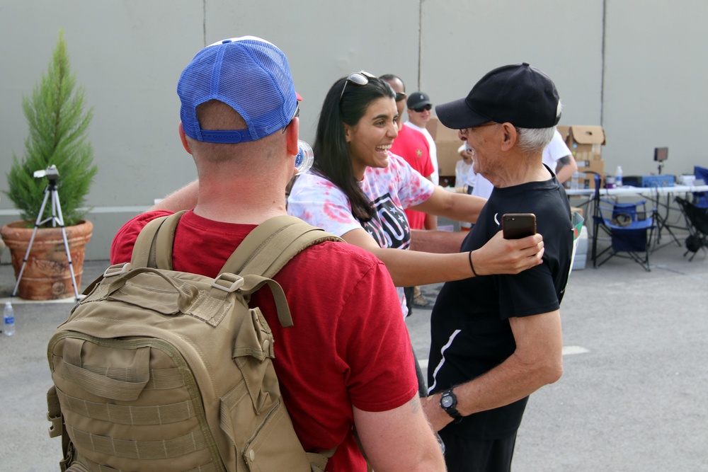 Young-at-heart linguist, 82, completes 28-mile “March For The Fallen”Jordan event