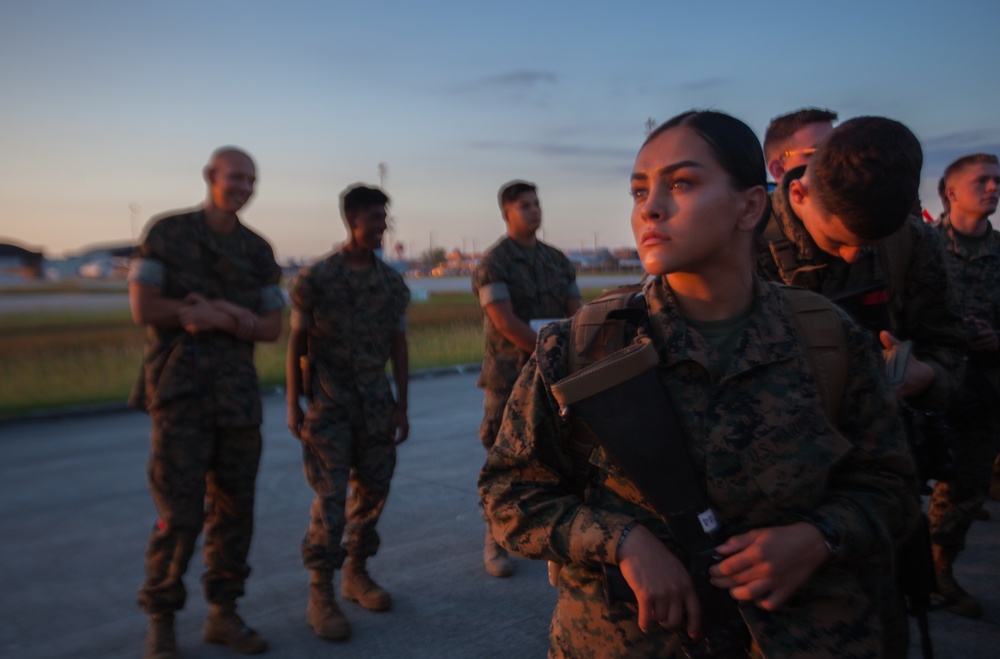 2nd MLG-Forward Marines Depart for Norway