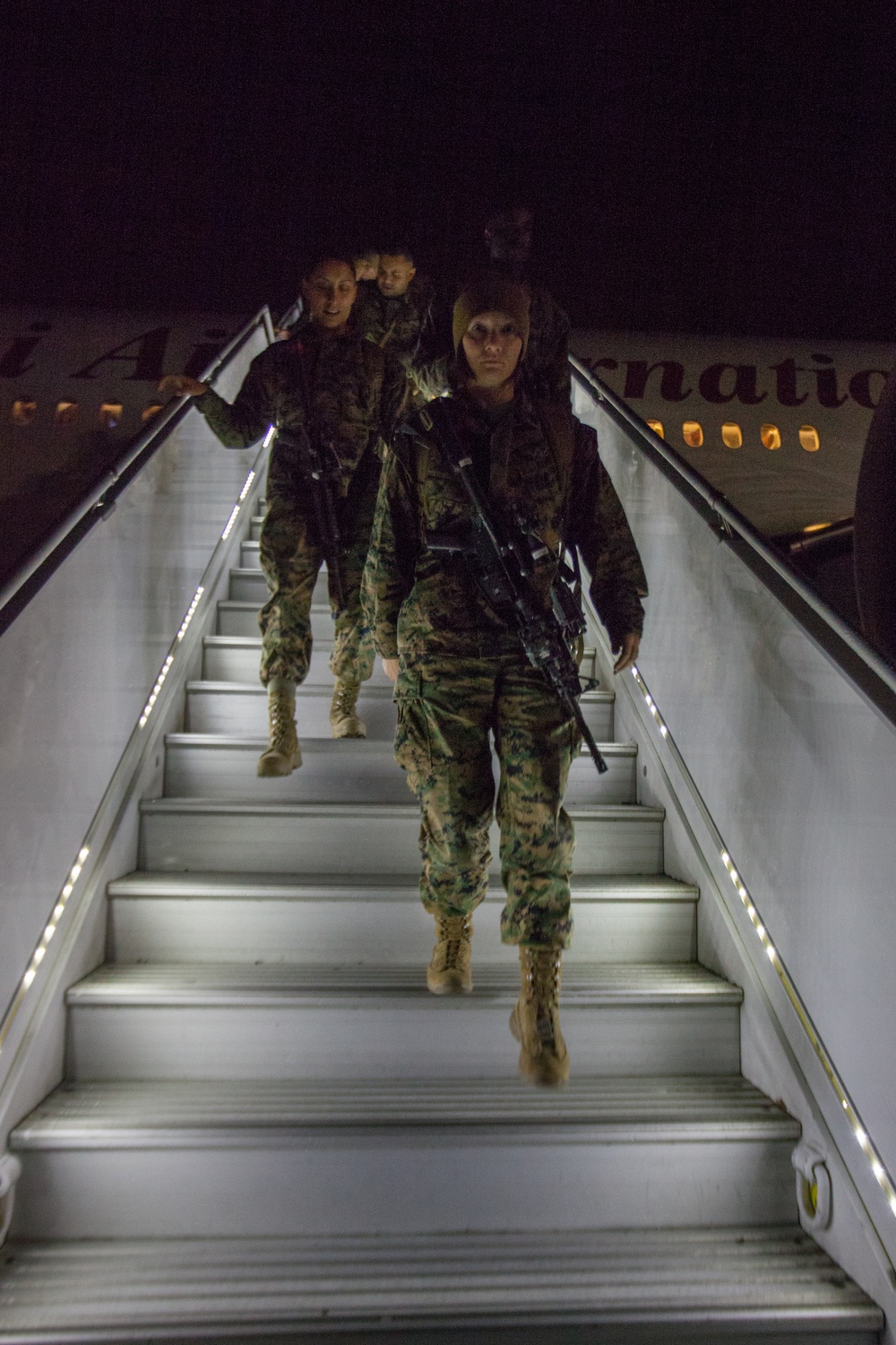 2nd MLG-Forward Marines Depart for Norway