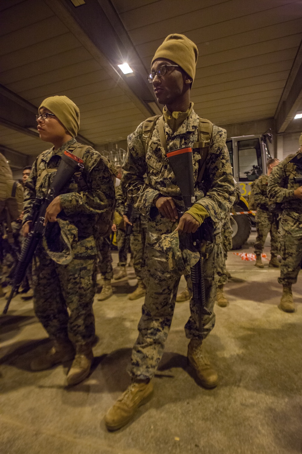 2nd MLG-Forward Marines Depart for Norway