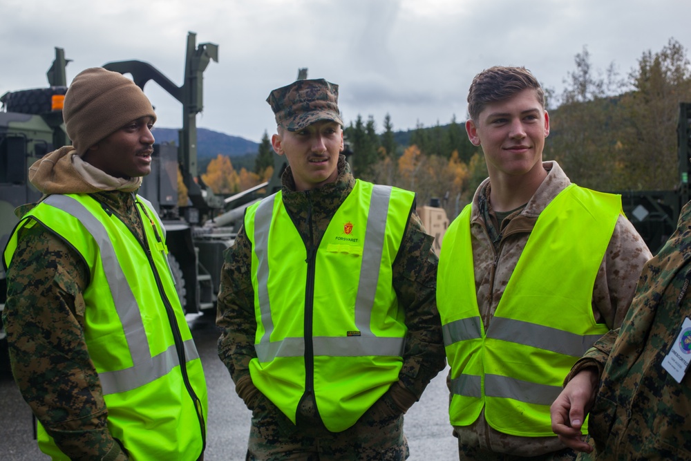 U.S. Marines and U.S. Soldiers Withdraw Marine Corps Prepositioning Program-Norway Equipment from Caves