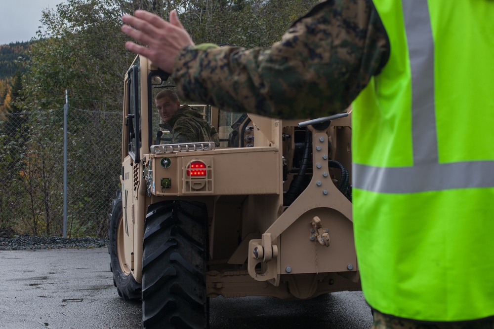 U.S. Marines and U.S. Soldiers Withdraw Marine Corps Prepositioning Program-Norway Equipment from Caves