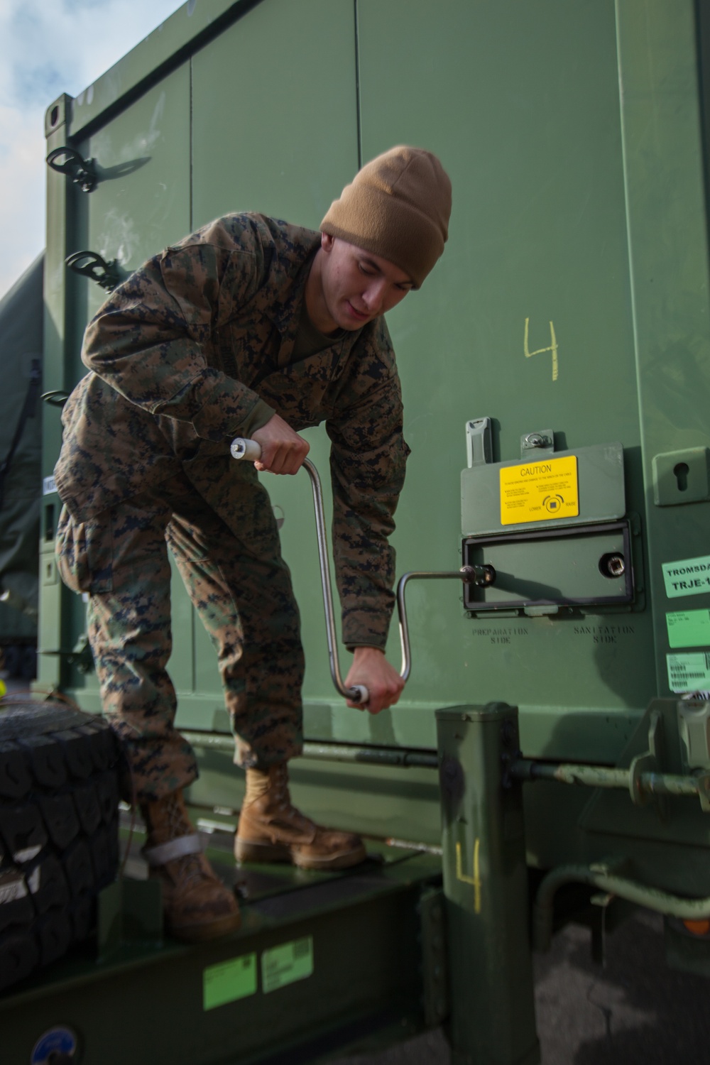 U.S. Marines and U.S. Soldiers Withdraw Marine Corps Prepositioning Program-Norway Equipment from Caves