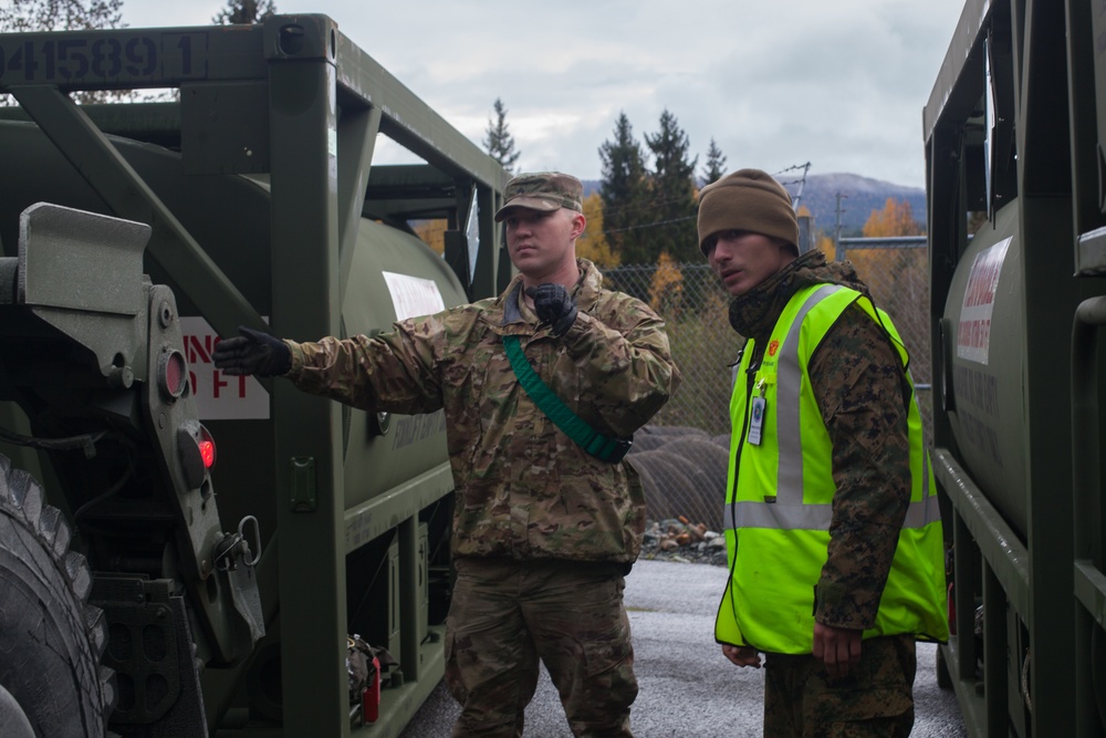 U.S. Marines and U.S. Soldiers Withdraw Marine Corps Prepositioning Program-Norway Equipment from Caves