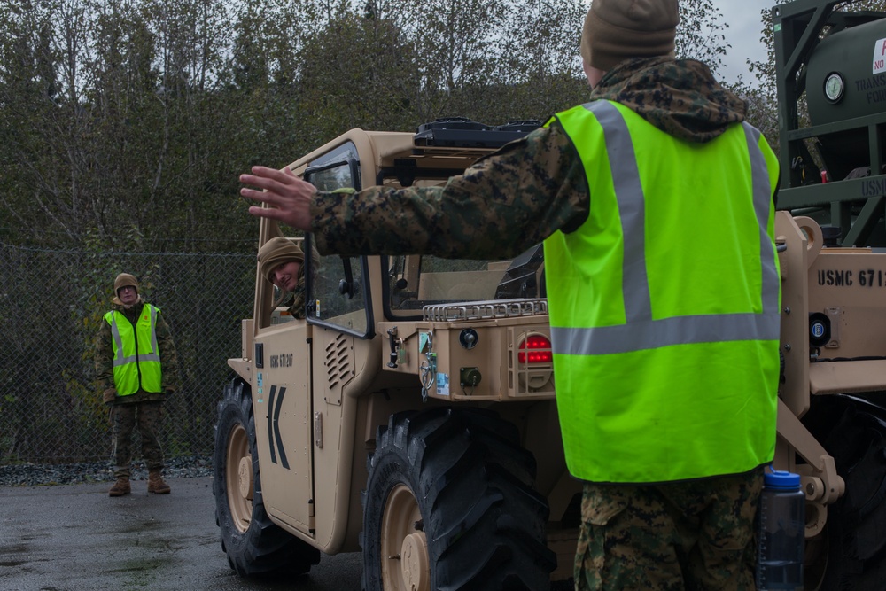 U.S. Marines and U.S. Soldiers Withdraw Marine Corps Prepositioning Program-Norway Equipment from Caves