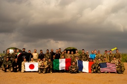 St. Michael anniversary celebratory jump