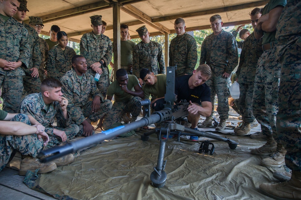 Battle Skills Training School machine gun course